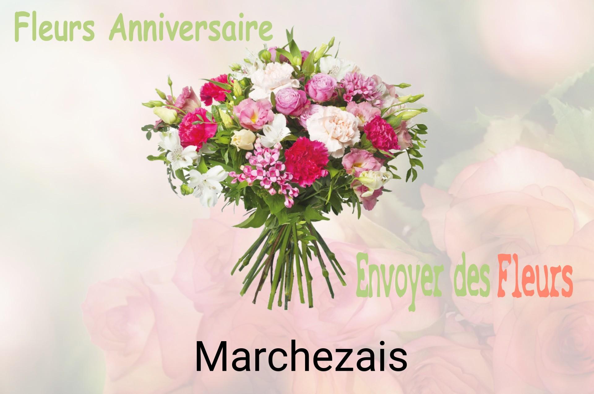 Bouquet de fleurs d’anniversaire livré à Marchezais
